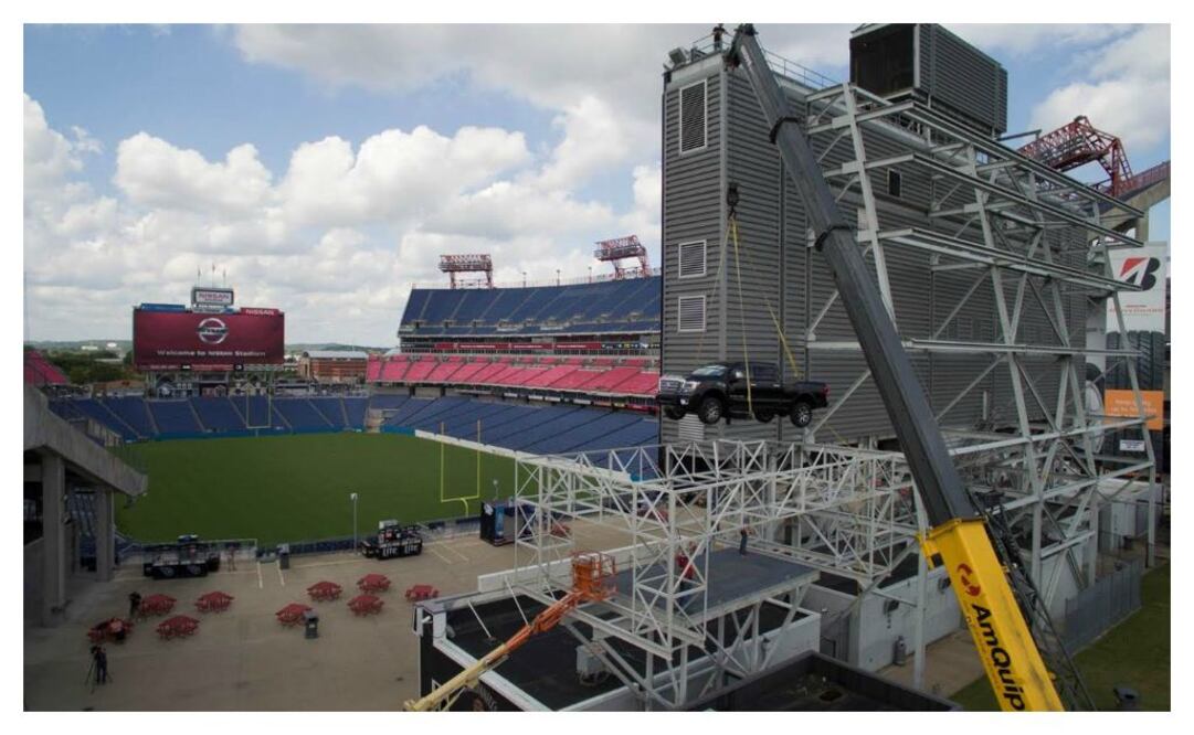 El nuevo lugar de estacionamiento de la Titan XD 