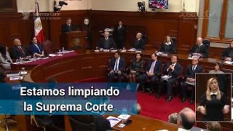 Corrupción y nepotismo han aumentado en Poder Judicial: ministro Zaldívar