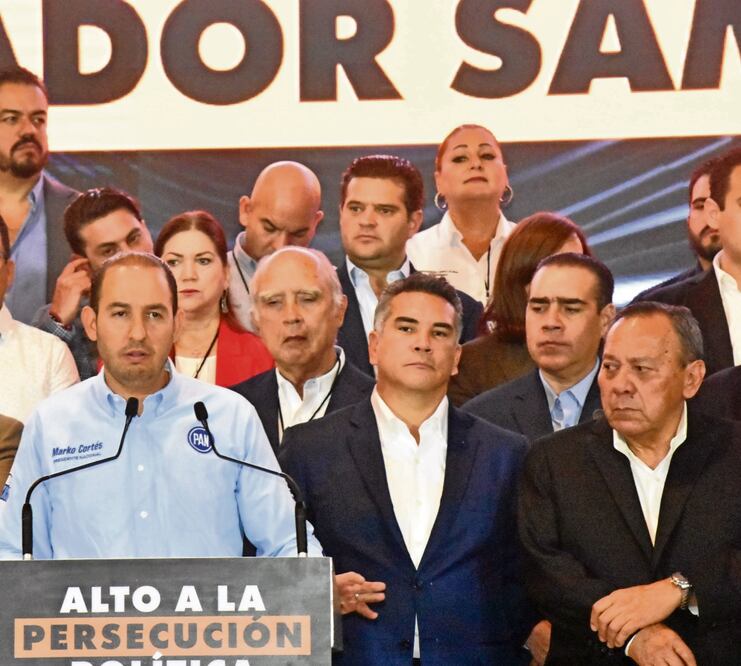 Líderes de PAN, PRI y PRD exigieron a Samuel García parar persecución. Emilio Vásquez | El Universal