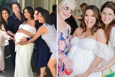 Así fue el baby shower de Eva Longoria