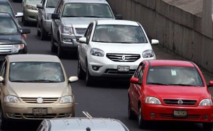 Autos con engomado rojo no circulan este miércoles, 1 de septiembre
