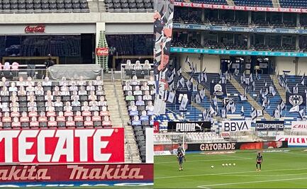 Afición de Rayados 'asiste' al partido contra Toluca