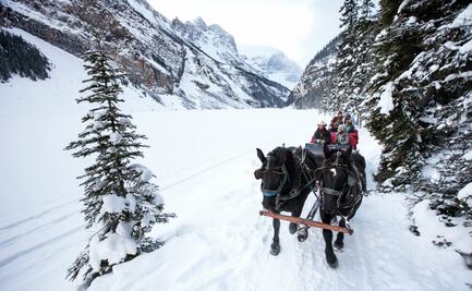 4 destinos de invierno para subirte a un trineo y gozar de la nieve