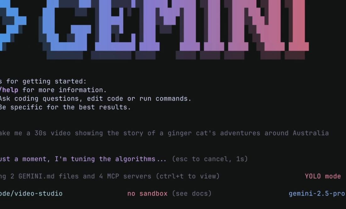 Google lanza Gemini CLI, el agente de IA para desarrolladores. Imagen: Google