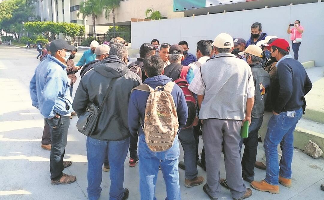 Ejidatarios de Constitución, Felipe Ángeles, Merceditas, Reforma y la ranchería La Hondonada no aceptan fallo. Foto: ESPECIAL