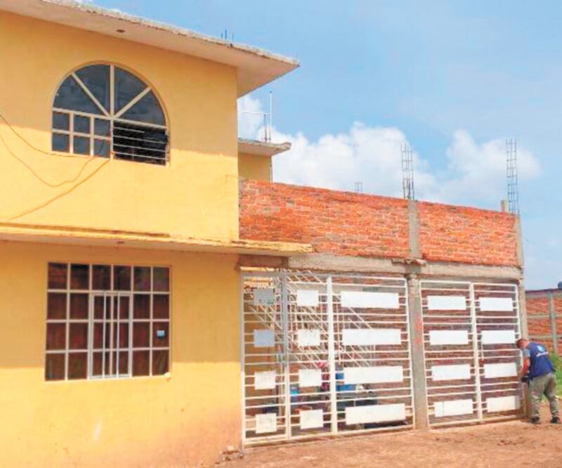 El centro de rehabilitación para adictos que fue atacado el pasado miércoles operaba de forma irregular desde hace al menos dos años con el nombre de Recuperando Mi Vida, de acuerdo con vecinos de la zona. Foto: Especial