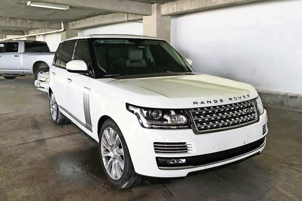 Vehículo. La fiscalía dice que una de las personas secuestradas es un empresario, quien podría ser dueño de una Range Rover (ARCHIVO. EL UNIVERSAL)
