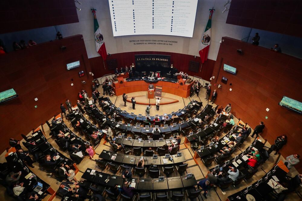 Sesión en el Senado. Foto: Archivo