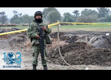 Militares resguardaban zona de explosión de ducto en Tlahuelilpan