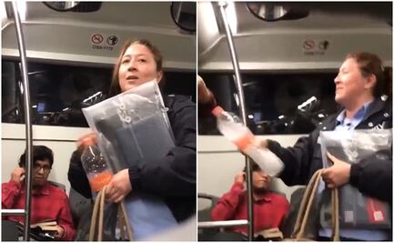 Video: Mujer agrede a joven en Metrobús de CDMX por supuesta infección en el ojo; la bautizan como “Lady Herpes”