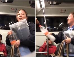 Video: Mujer agrede a joven en Metrobús de CDMX por supuesta infección en el ojo; la bautizan como “Lady Herpes”