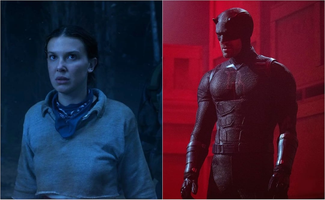 "Stranger Things" & "Daredevil", series para hacer matatones.
Fotos: IMDb