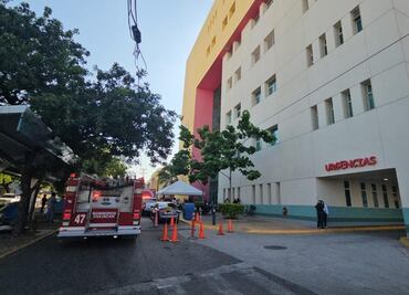 Por derrame de ácido, evacuan área de hemodiálisis del Hospital Pediátrico de Sinaloa