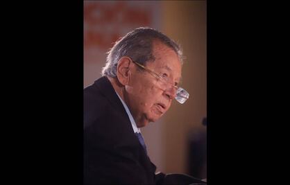 Muñoz Ledo tunde reforma electoral de AMLO; "es una mamarrachada", dice 