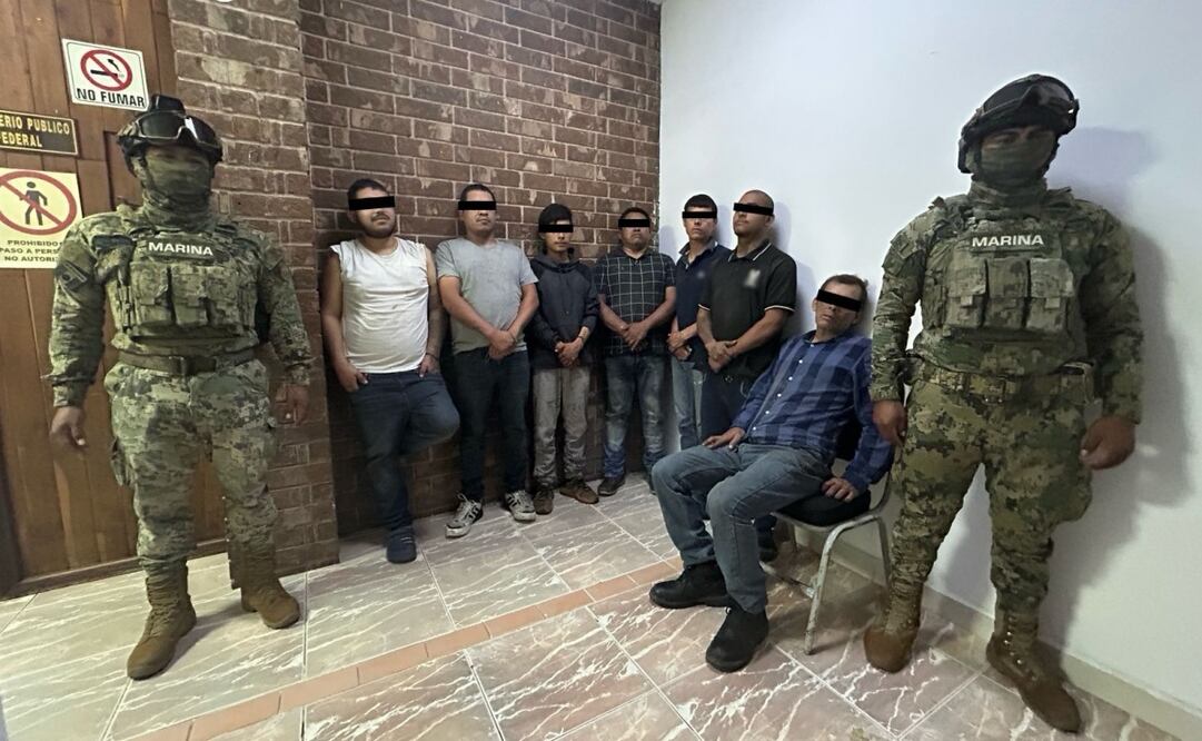 Harfuch reconoce a navales quienes repelieron una agresión Tamaulipas. Foto: Especial