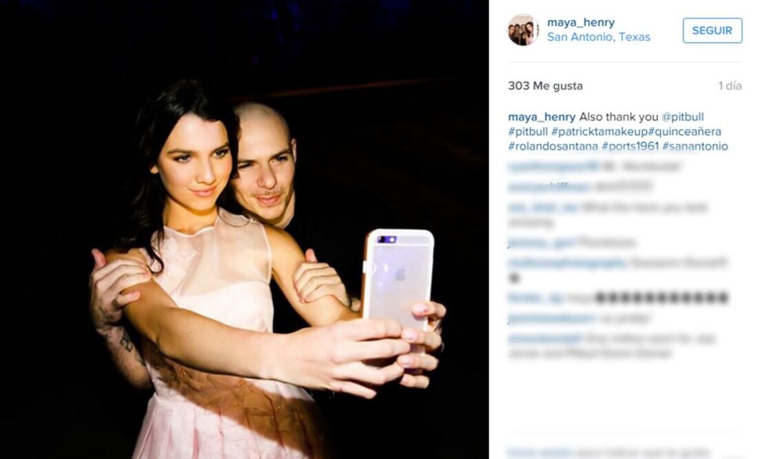 Instagram de Maya Henry