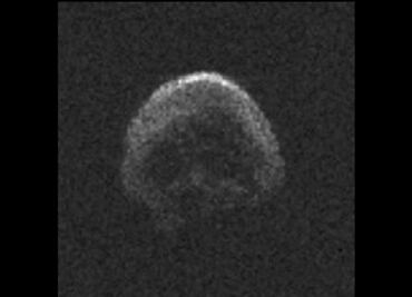 El asteroide "Halloween" se asemeja a una calavera