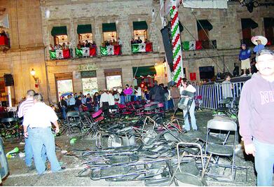 Libres, 4 acusados de atentado en Morelia