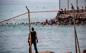 Al menos 34 migrantes murieron al intentar entrar desde Marruecos a Ceuta en España; más 25 mil han sido repatriados