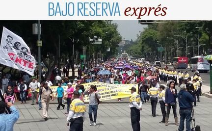 Bajo Reserva Exprés: Osorio Chong da portazo a CNTE