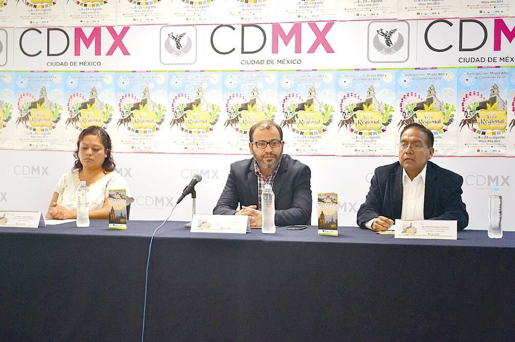 Funcionarios de la delegación también informaron en conferencia de prensa que esperan 2 mil visitantes a la Feria Regional (ESPECIAL)