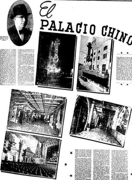 Ir al cine era como entrar a un palacio...chino