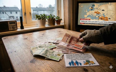 Suecia pide guardar efectivo ante posible guerra: la “regla de los 110 dólares” para sobrevivir una semana