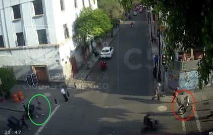 VIDEO: Trabajador choca por accidente con ciclista y este le dispara; C5 apoya en detención