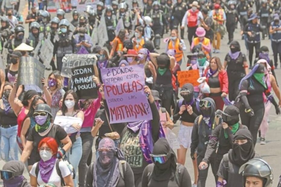 Exigen feministas poner un alto a la violencia
