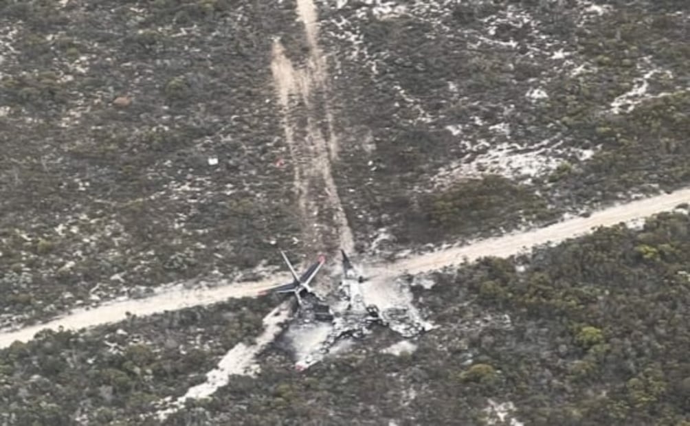 Dos pilotos sobreviven tras accidente aéreo de un Boeing 737 en Australia