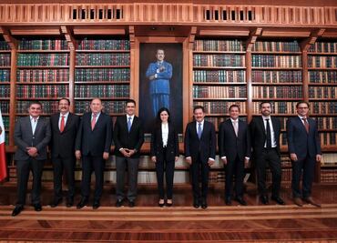 Luisa María Alcalde habla con integrantes de la Jucopo de San Lázaro sobre “coincidencias” en reformas