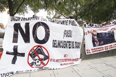 Reprueba Serrano actos de violencia contra Uber