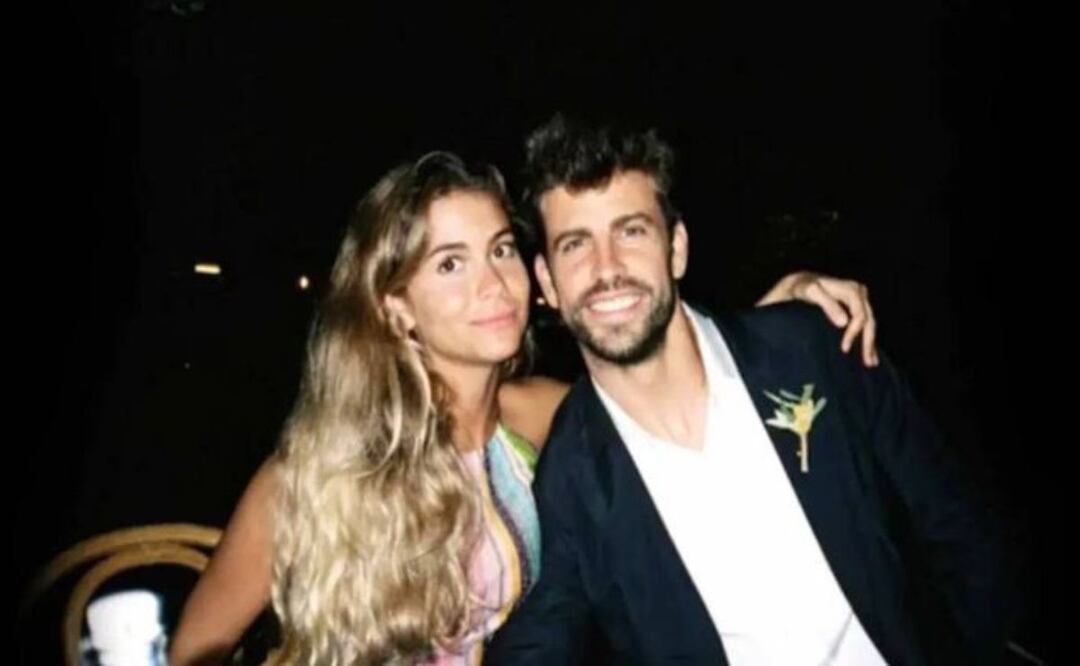 Clara Chia y Piqué. Fuente: Twitter @showmundialshow