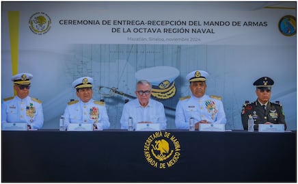 José Daniel Reséndiz asume el cargo como nuevo jefe Naval en Mazatlán, Sinaloa; tiene más de 30 años de experiencia en la Semar