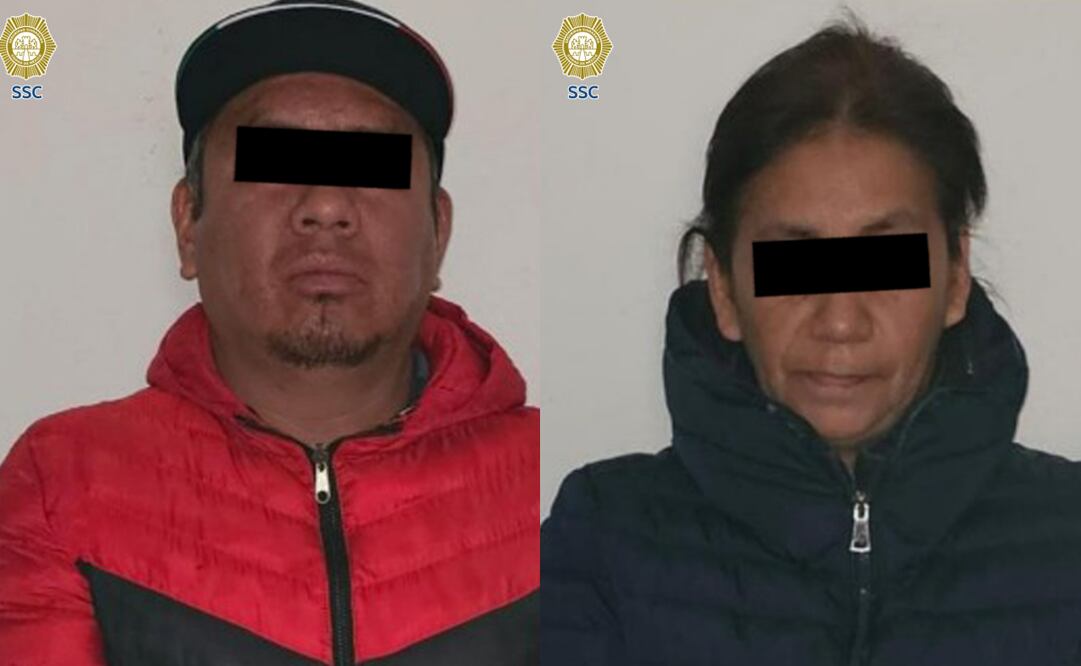 Detienen a 2 personas presuntamente relacionadas con un feminicidio y fosas clandestinas en Xochimilco (05/02/2025). Foto: Especial