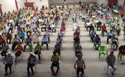 Acuerdan realizar asambleas con comunidades mixes para continuar con obras del Tren Transístmico