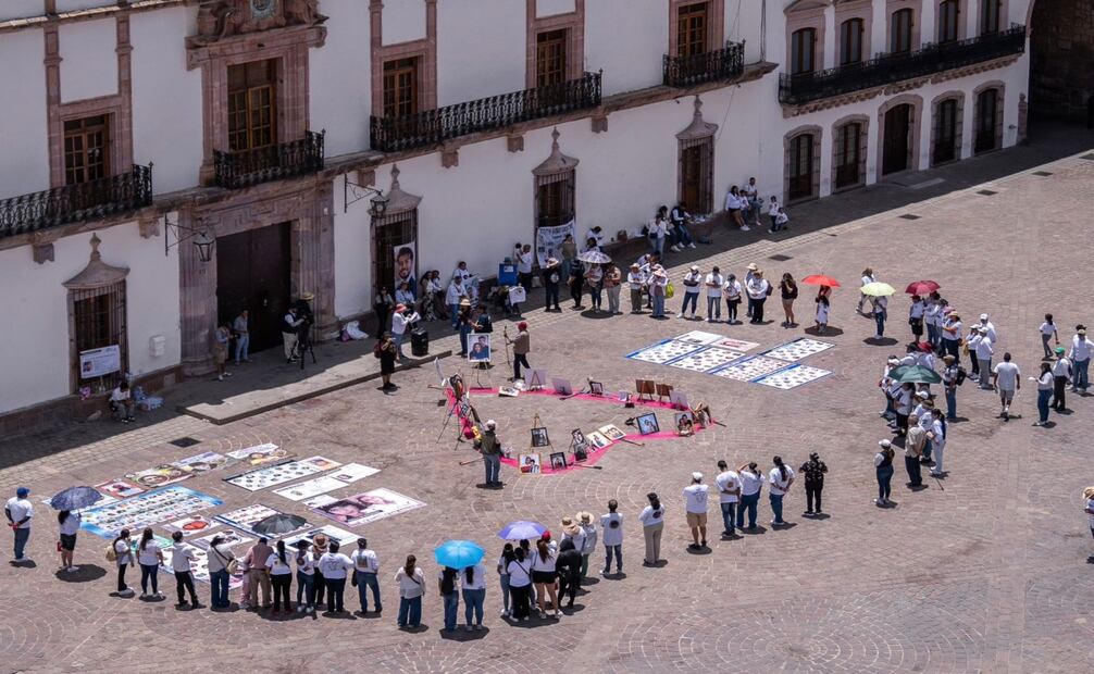 Marchan madres buscadoras en Zacatecas. Foto: Diana Valdez