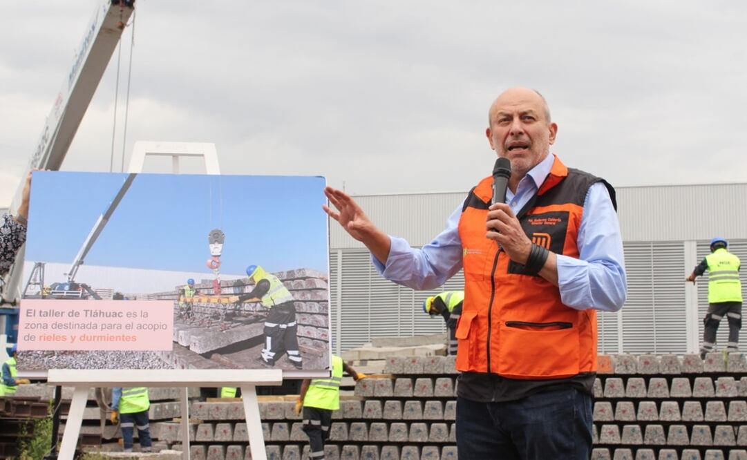 Los rieles que son retirados son los RE115, que serán sustituidos por los UIC60, que son de mayor dureza. Foto: Especial