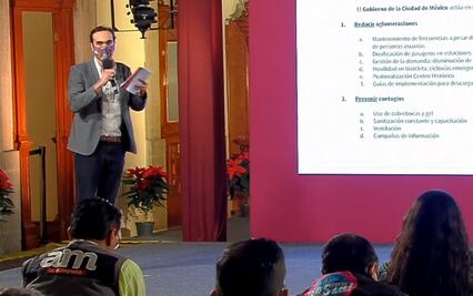 Gobierno de la CDMX analiza usar código QR en transporte público para detectar casos Covid