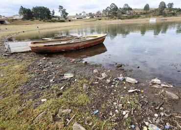 Reportan presas principales del Sistema Cutzamala al 37%