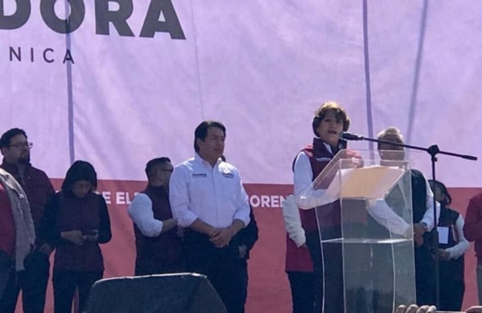 Delfina Gómez va a Nezahualcóyotl por su segundo día de precampaña por gubernatura de Edomex   