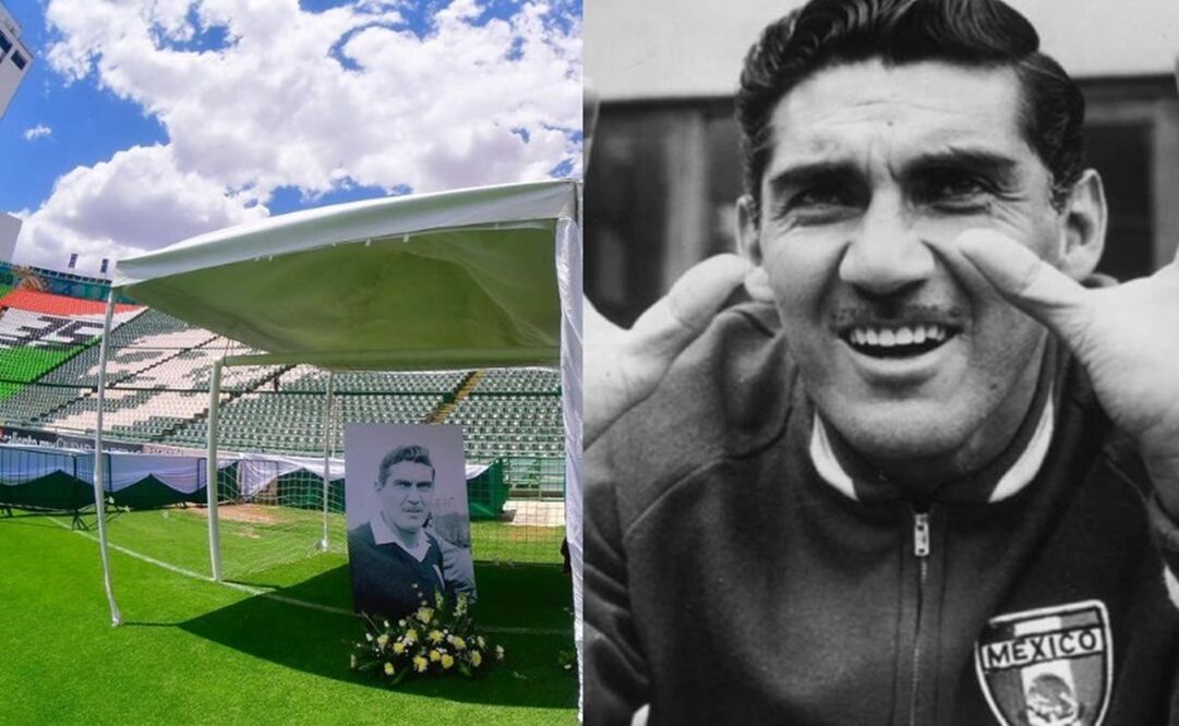 Homenaje a Antonio "La Tota" Carbajal en el Nou Camp - Foto: Especial