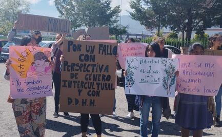 Piden liberar a Maricela López, mujer tzotzil que asesinó a su agresor en Chiapas