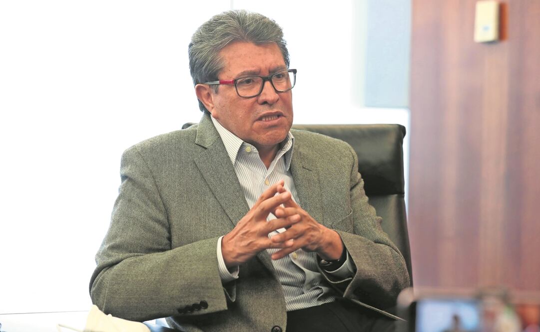 Ricardo Monreal dijo que en el Senado actuarán con cautela en el análisis del proyecto aprobado por la Cámara de Diputados. Foto: ARCHIVO EL UNIVERSAL