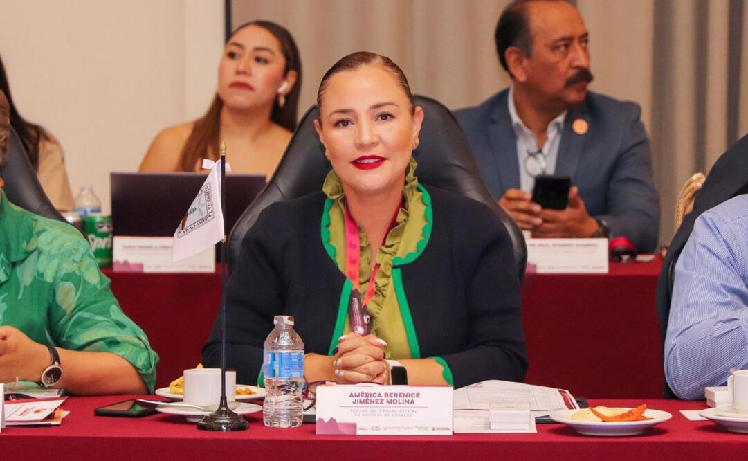 Denuncian por juicio político a exsecretaria de la Contraloría del gobierno de Cuauhtémoc Blanco (29/09/2025). Foto: Especial