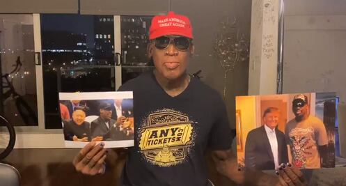 Dennis Rodman se ofrece para mediar entre la NBA y China 