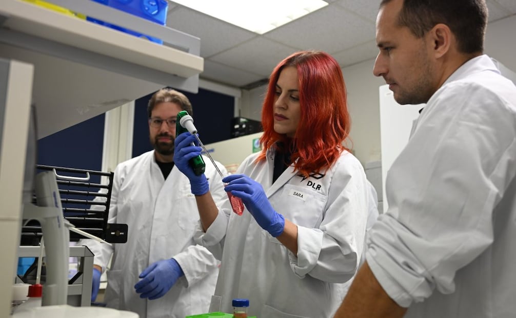 La astronauta española participó en actividades de divulgación científica y promovió una mayor presencia femenina en carreras STEM. (18/06/26) Foto: ESA