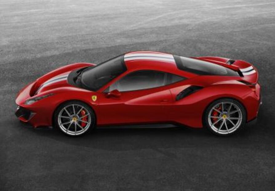 Nuevo Ferrari 488 "Pista" llega con el motor más potente de la marca