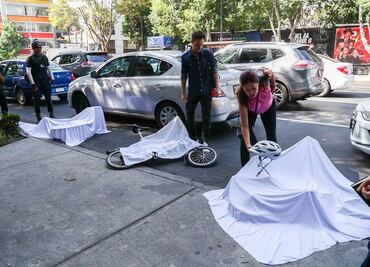 Reclaman ciclistas a Sheinbaum por fotocívicas