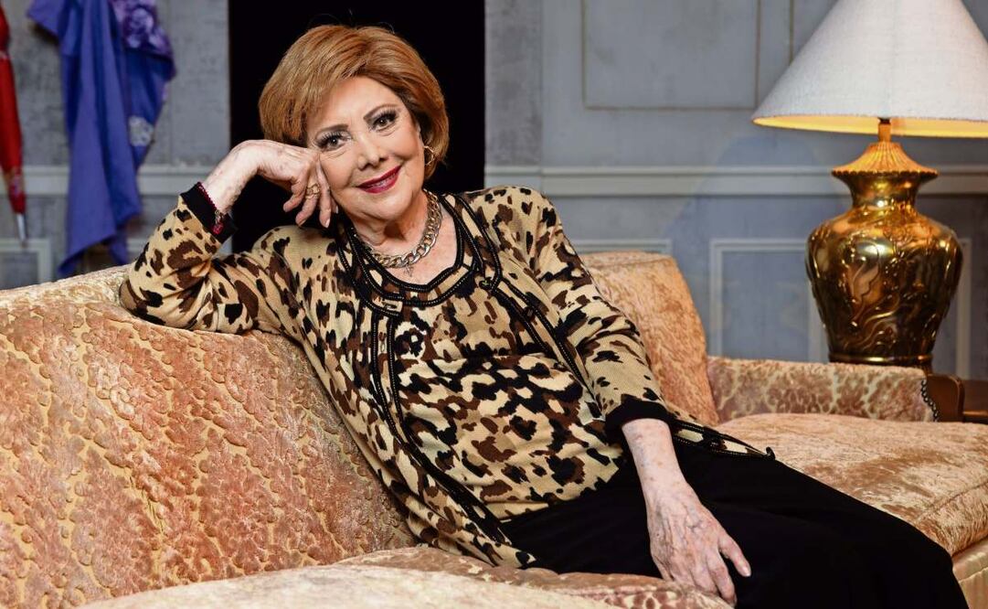 Entrevista con la actriz Jacqueline Andere, por el Ariel de Oro. Foto: Hugo Salvador / EL UNIVERSAL